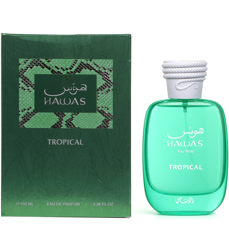 HAWAS TROPICAL MEN EDP 100ML (3.40z) by RASASI